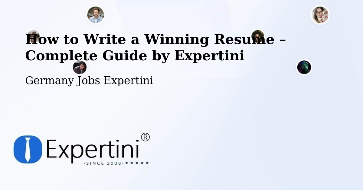 Resume Writing Guide for Job Seekers – Gescher - Gescher, Germany Jobs Expertini